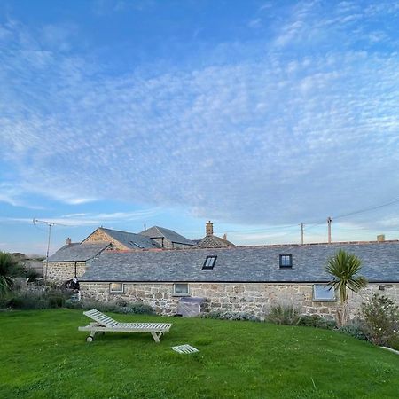 Trengothal Barn Daire Porthcurno Dış mekan fotoğraf