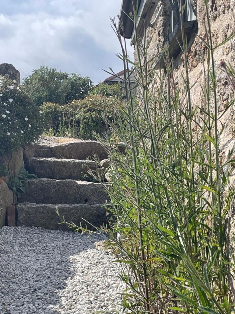 Trengothal Barn Daire Porthcurno Dış mekan fotoğraf