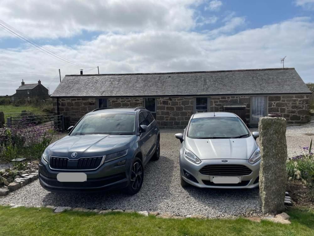 Trengothal Barn Daire Porthcurno Dış mekan fotoğraf